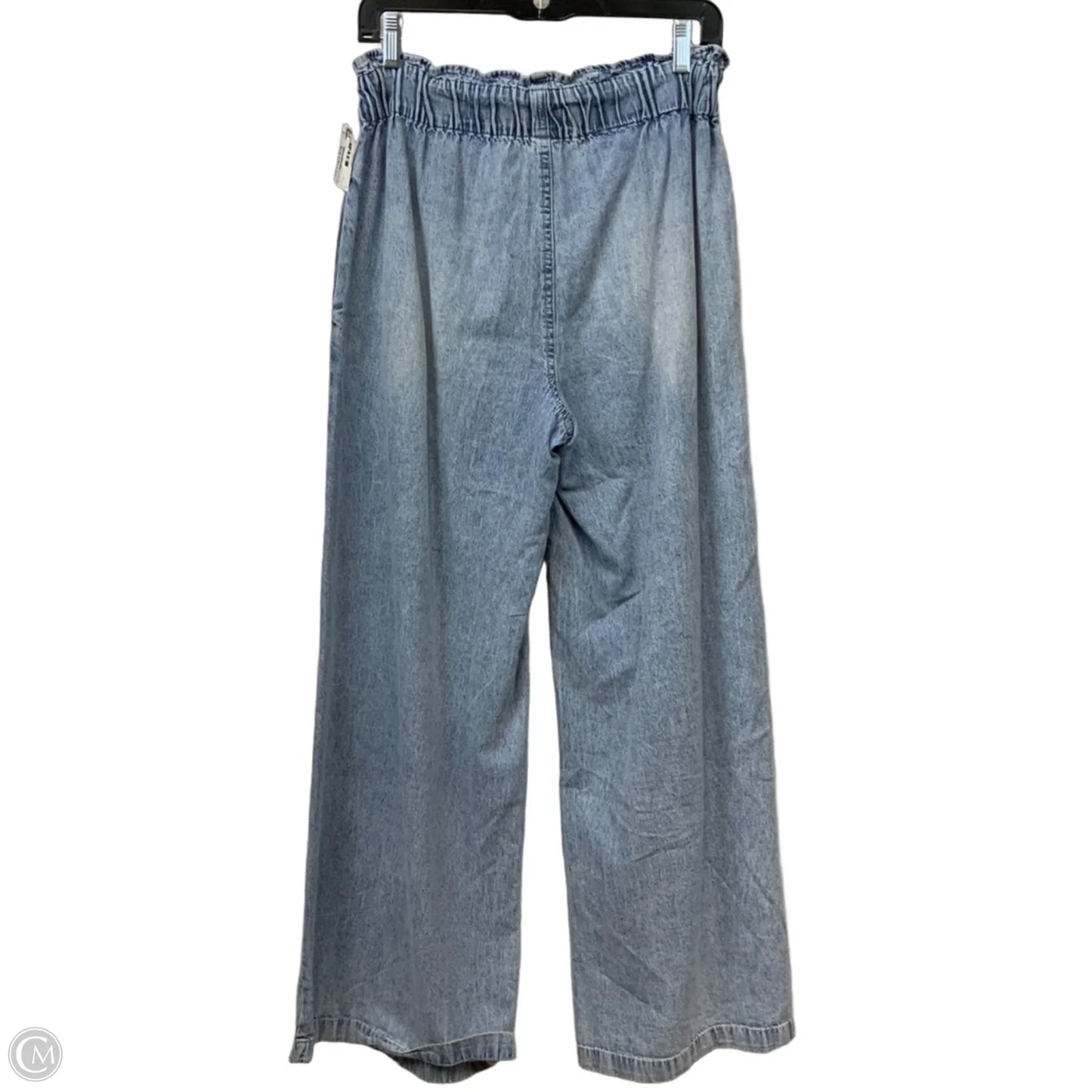 Jeans Wide Leg By Rewash In Blue Denim, Size: M