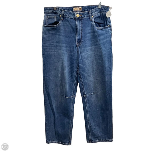 Jeans Wide Leg By Kut In Blue Denim, Size: 10