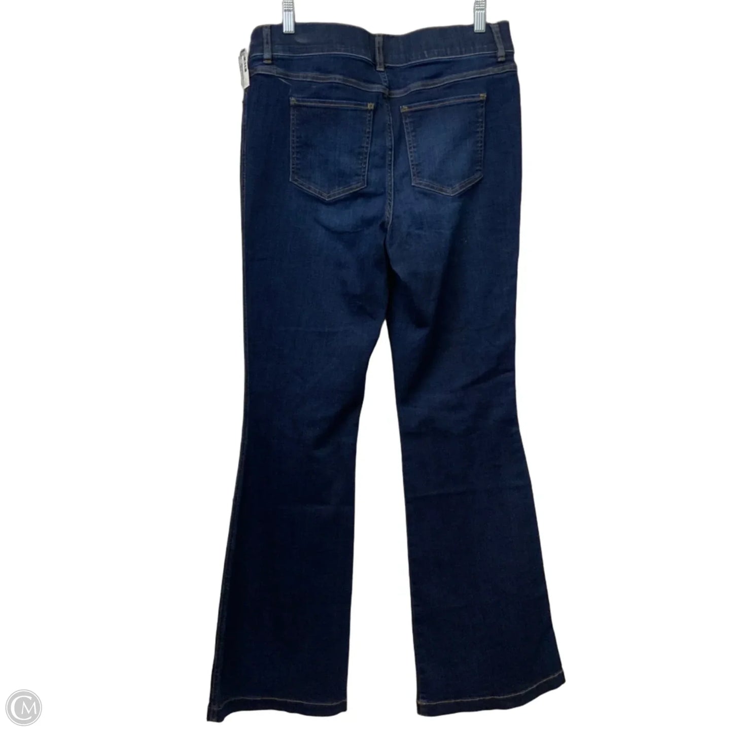 Jeans Boot Cut By Spanx In Blue Denim, Size: Xl