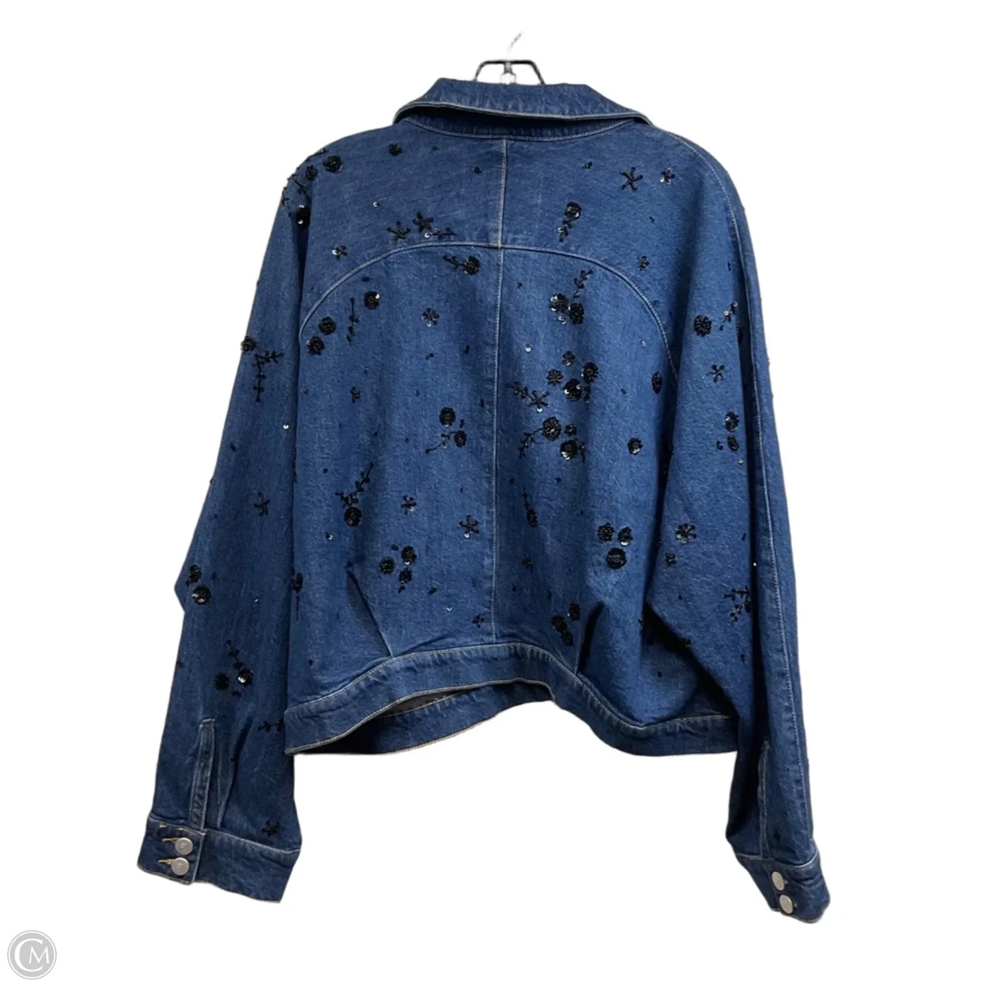Jacket Denim By Pilcro In Blue Denim, Size: Xl