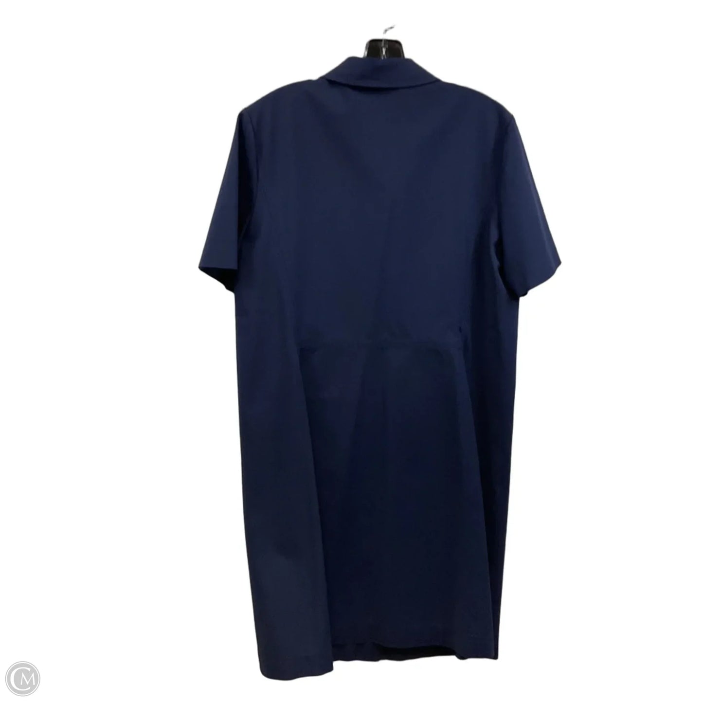 Dress Designer By Lafayette 148 In Navy, Size: L