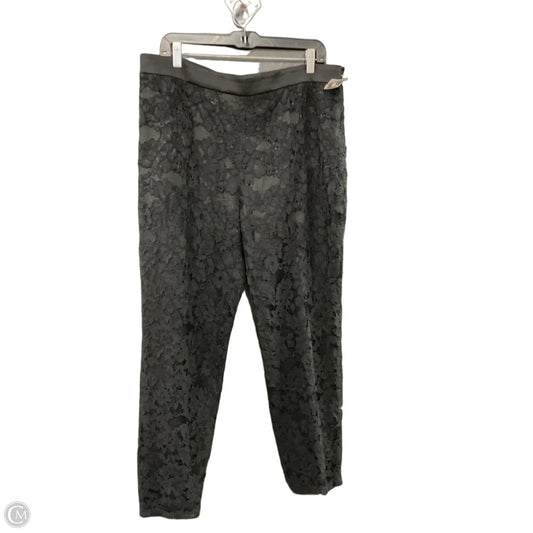 Pants Designer By Carolina Herrera In Black, Size: 12