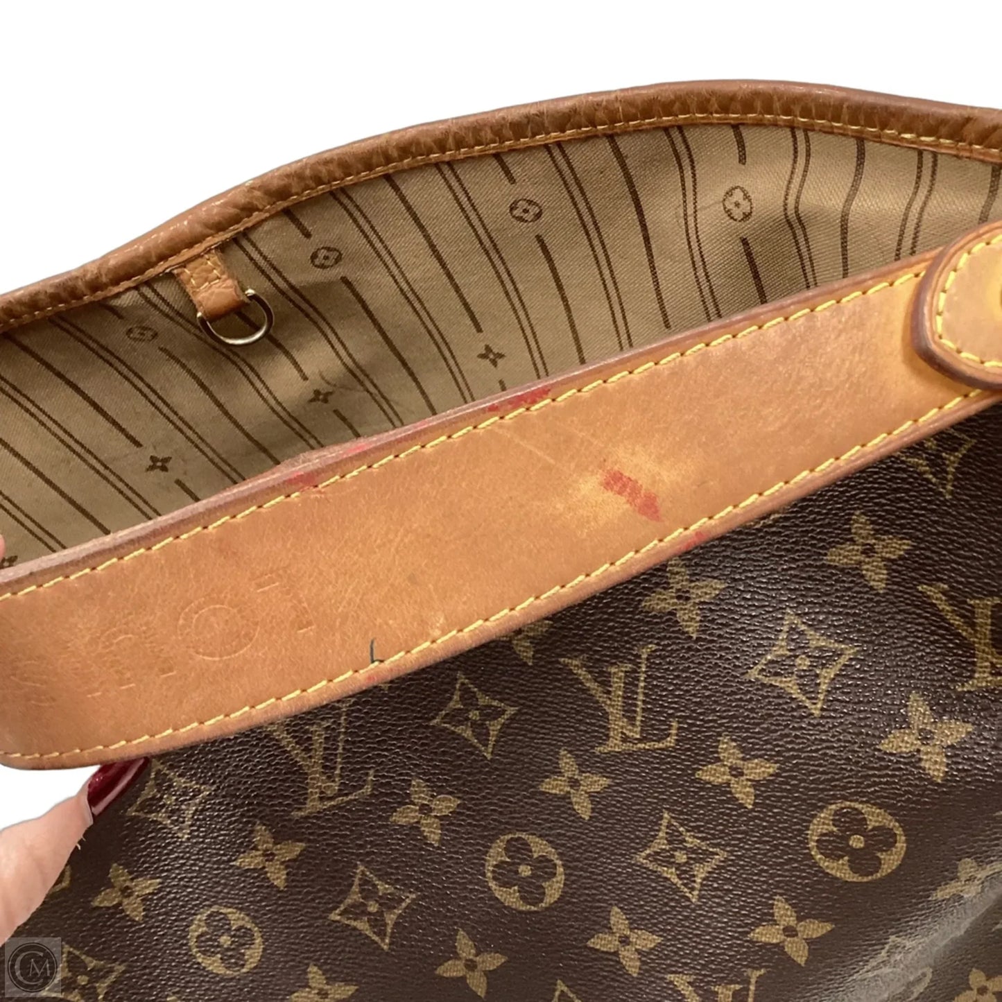 Handbag Luxury Designer By Louis Vuitton, Size: Large