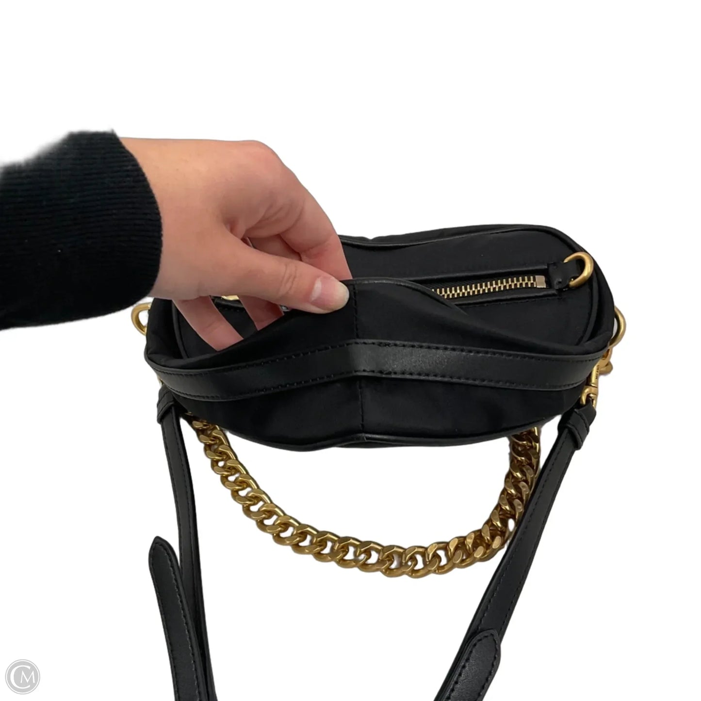 Crossbody Luxury Designer By Moschino, Size: Small