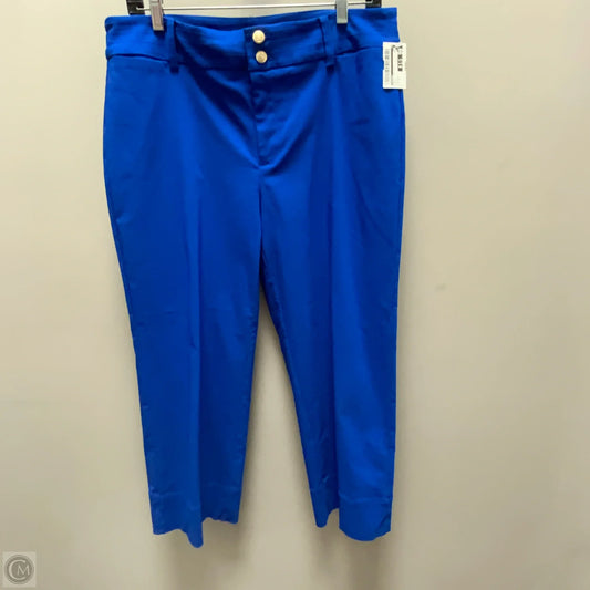 Pants Wide Leg By Chicos In Blue, Size: 10
