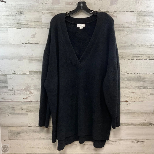 Sweater By Ava & Viv In Black, Size: 3x