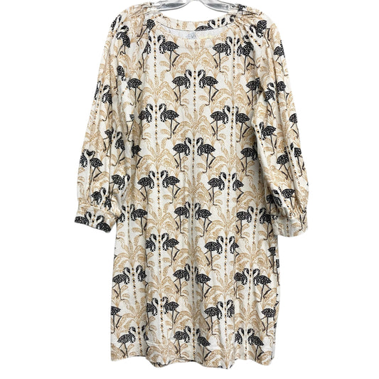 Dress Designer By Lilly Pulitzer In Black & Tan, Size:M