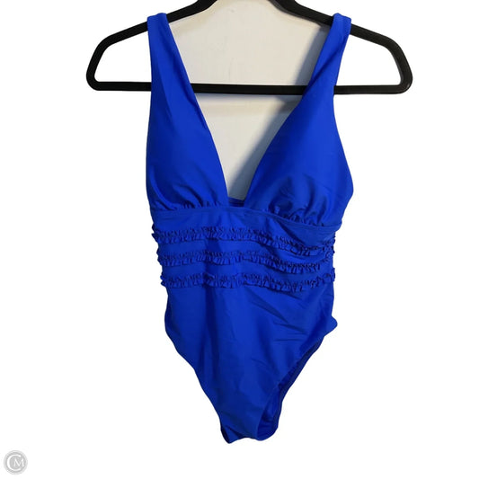 Swimsuit By Clothes Mentor In Blue, Size: 8