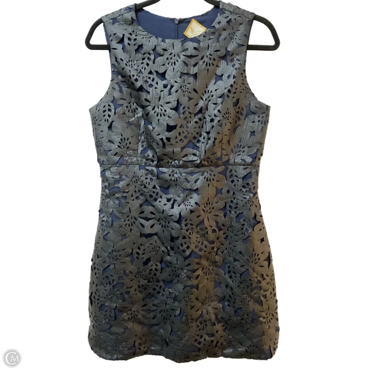 Dress Party Short By Clothes Mentor In Black & Grey, Size: 6