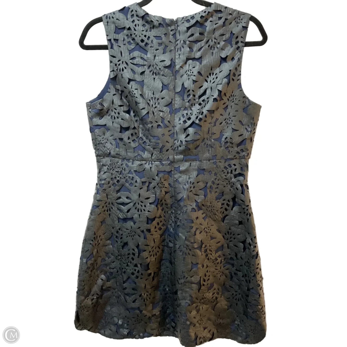 Dress Party Short By Clothes Mentor In Black & Grey, Size: 6