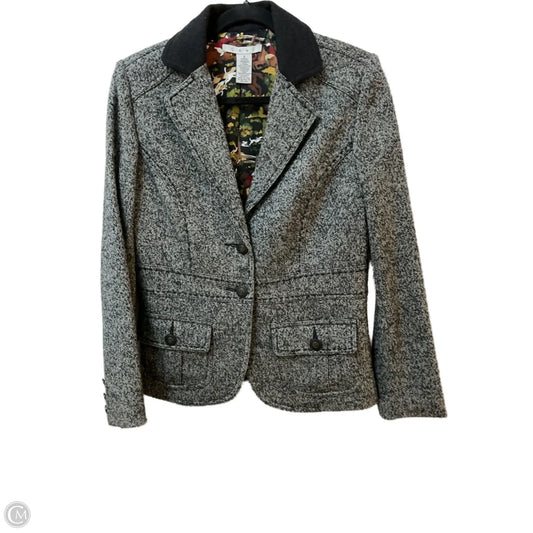 Blazer By Cabi In Black & Grey, Size: S