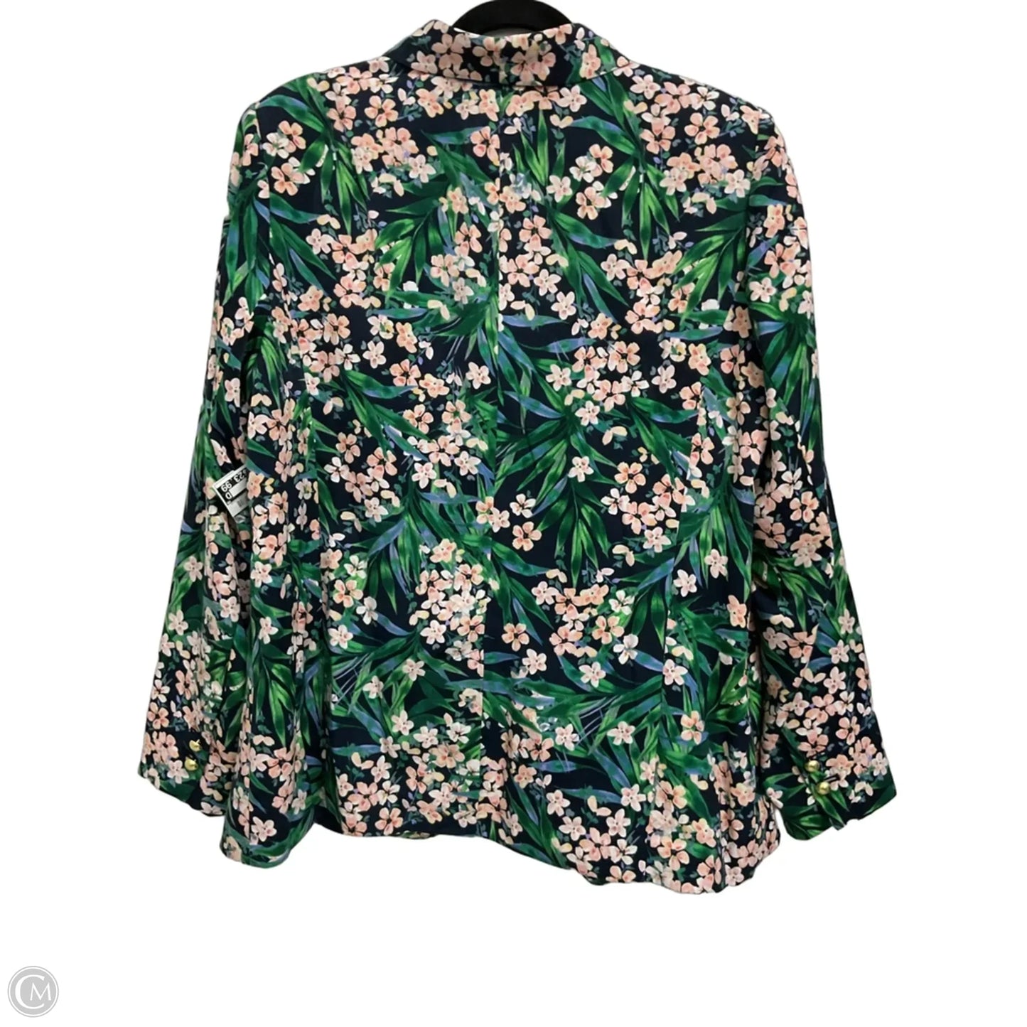 Blazer By Cmb In Floral Print, Size: 18