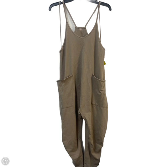 Jumpsuit By Free People In Tan, Size: Xs
