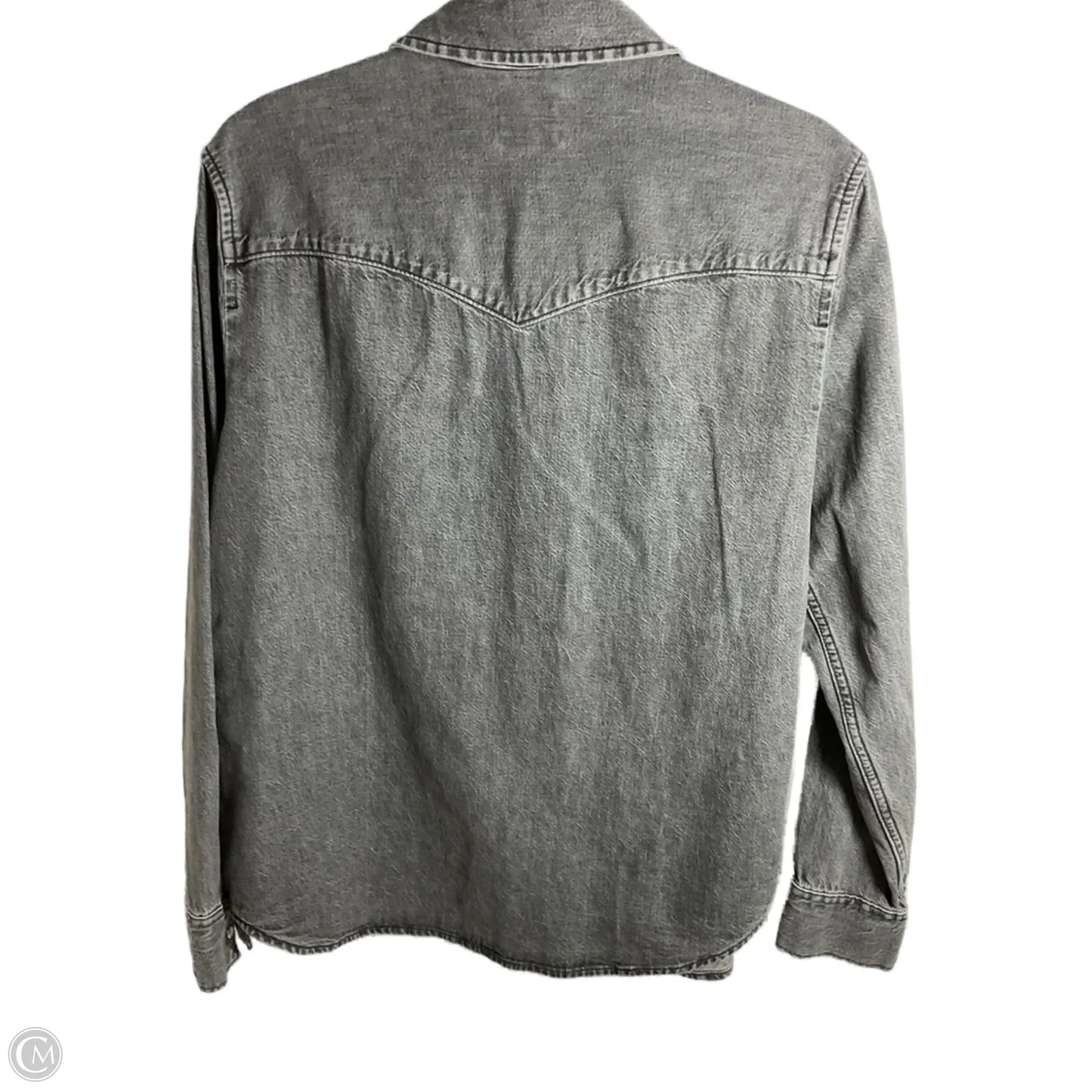 Top Long Sleeve By Levis In Black, Size: L