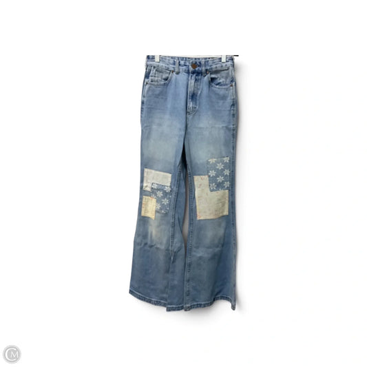 Jeans Boot Cut By Wrangler In Blue Denim, Size: 4