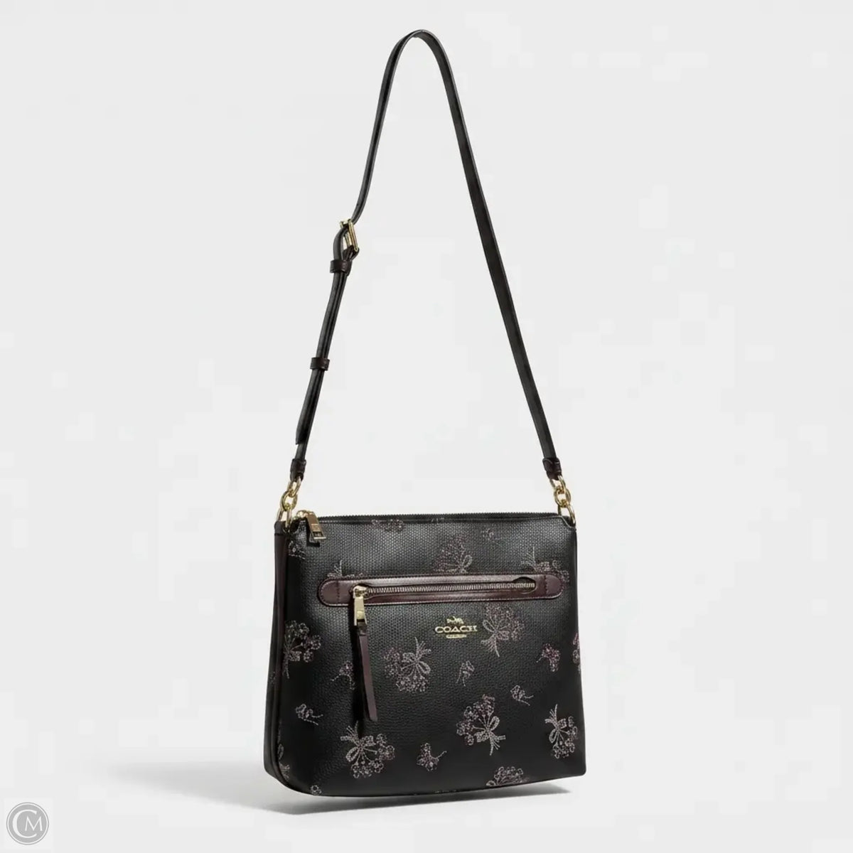 Crossbody Designer By Coach, Size: Medium