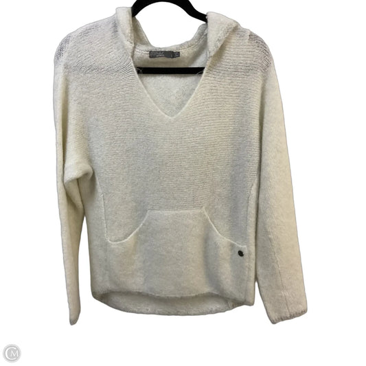 Sweater Cardigan By Prana In White, Size: S
