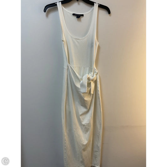 Dress Casual Midi By French Connection In White, Size: 4