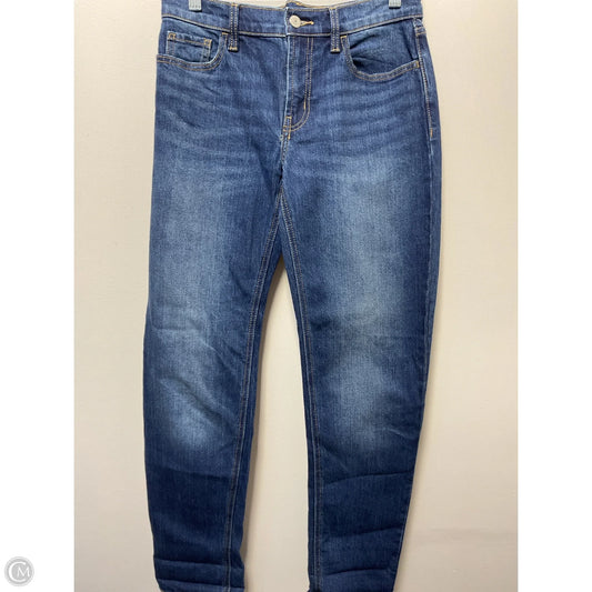 Jeans Boyfriend By Old Navy In Blue Denim, Size: 0