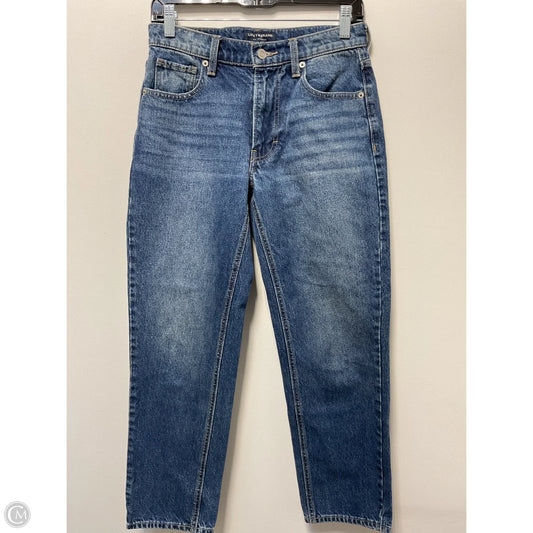 Jeans Boot Cut By Lucky Brand In Blue Denim, Size: 0