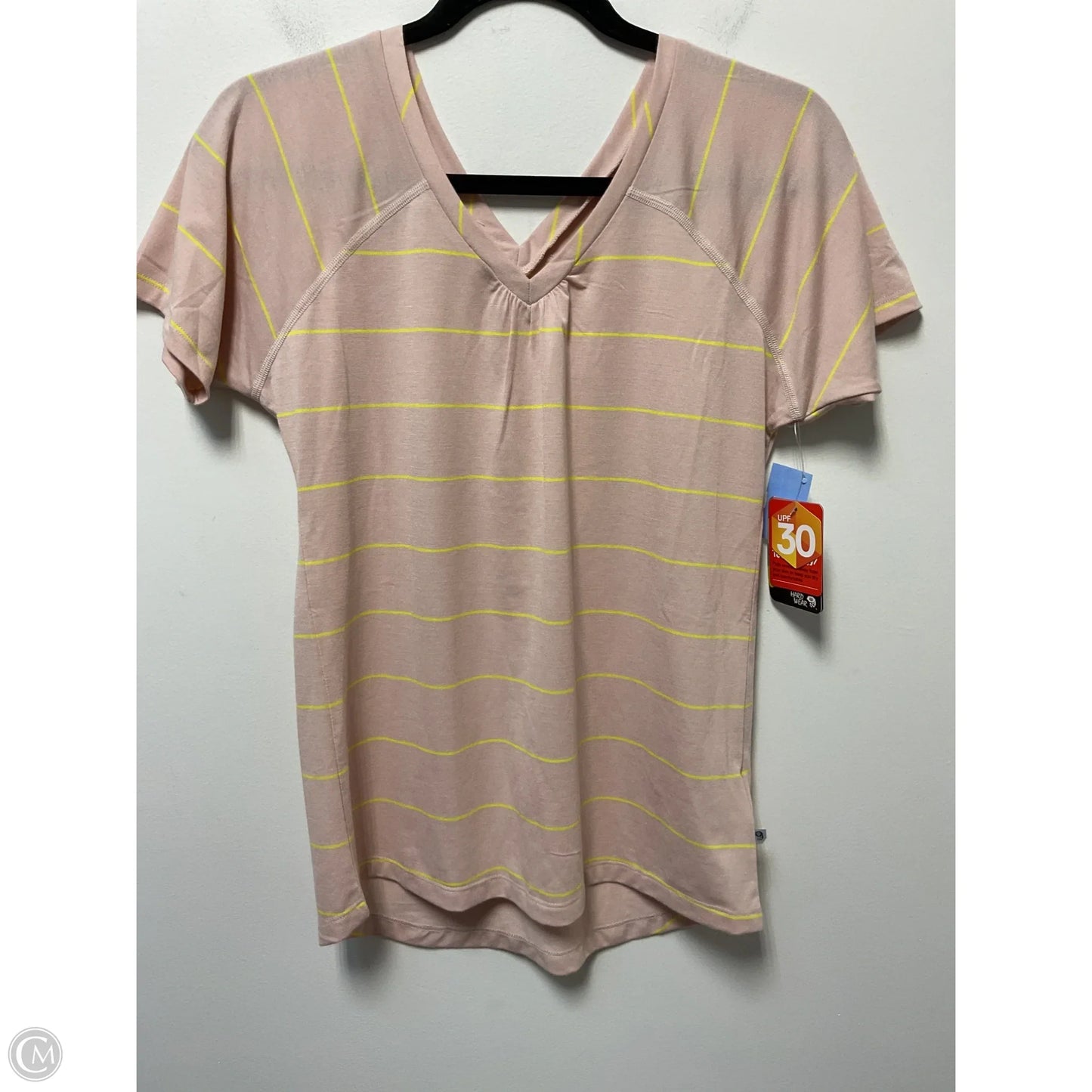 Top Short Sleeve By Mountain Hardwear In Peach, Size: Sp