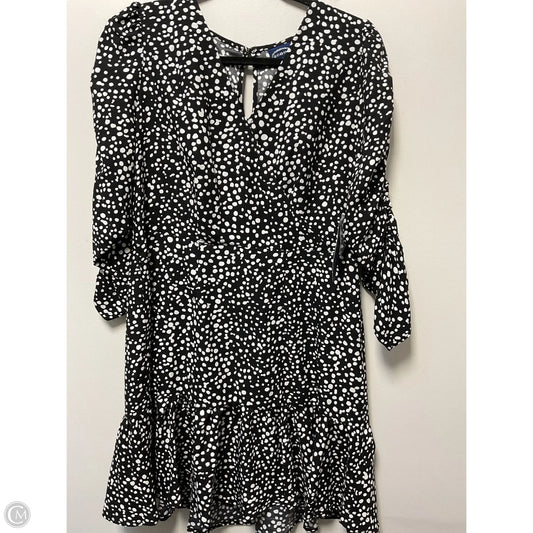 Dress Party Midi By Scoop In Polkadot Pattern, Size: M