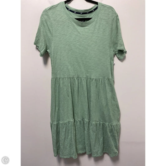 Dress Casual Midi By Gap In Green, Size: M