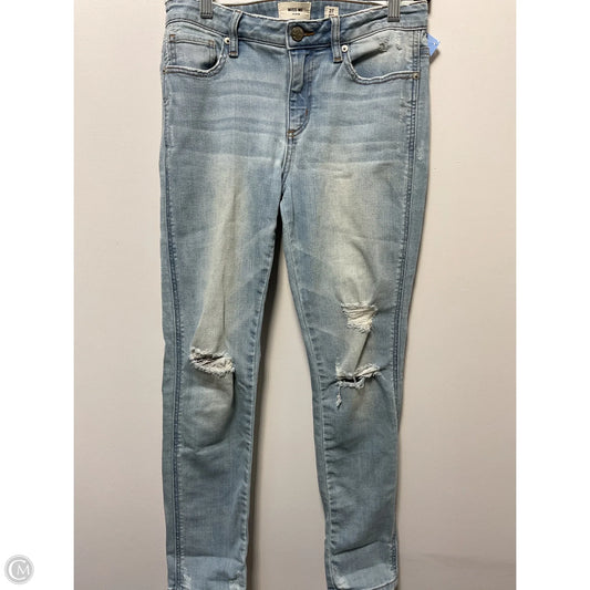 Jeans Skinny By Miss Me In Blue Denim, Size: 4