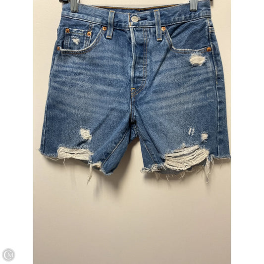 Shorts By Levis In Blue Denim, Size: 2