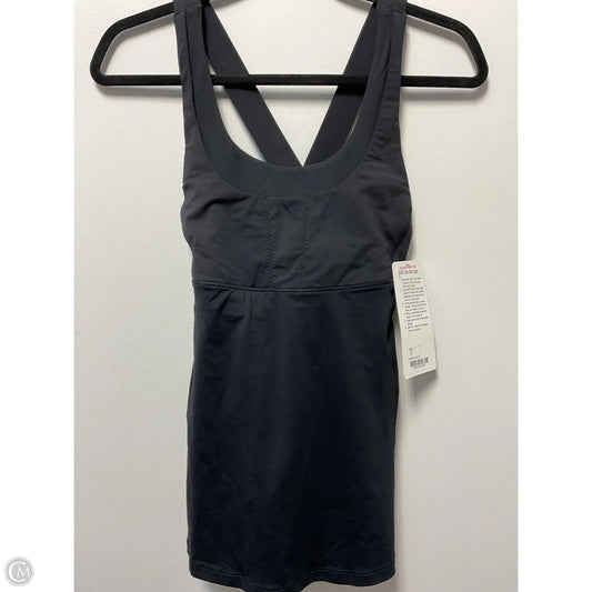 Athletic Tank Top By Lululemon In Black, Size: 8