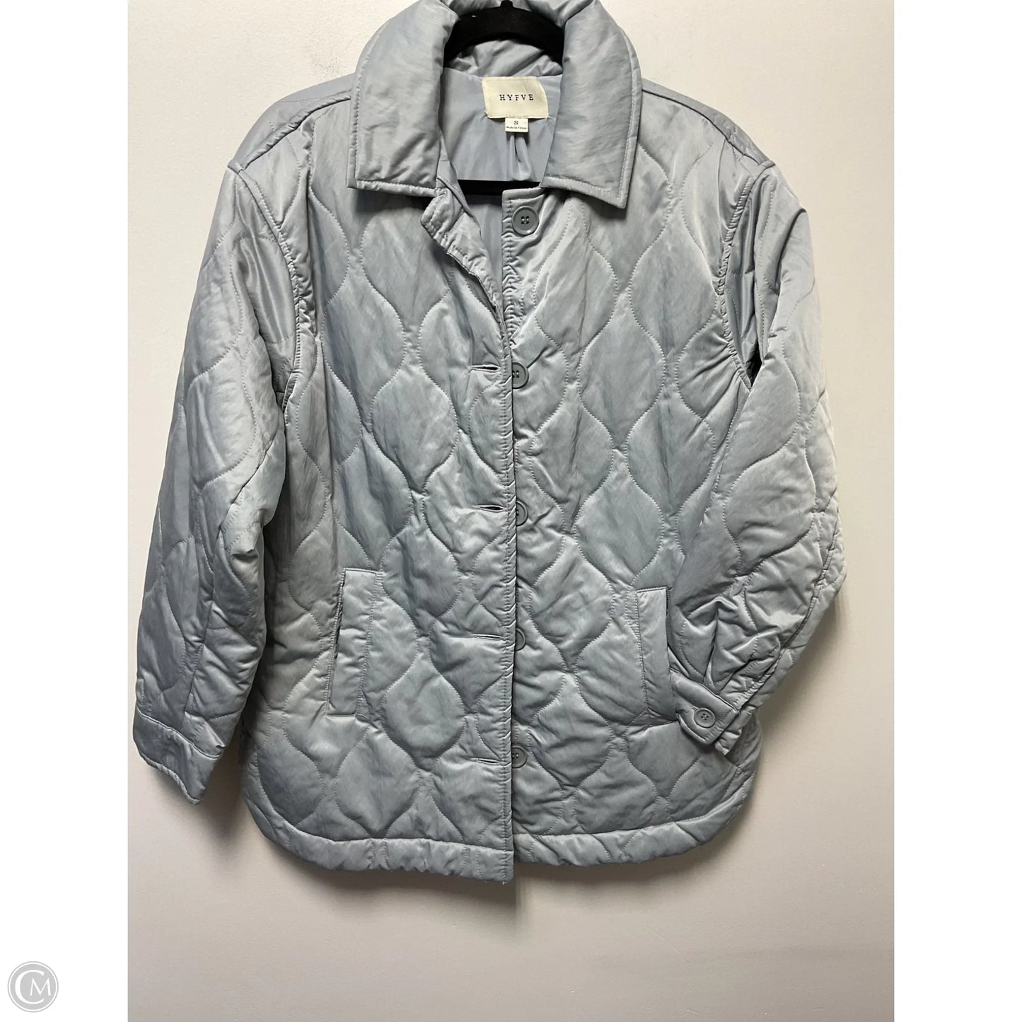 Coat Puffer & Quilted By Hyfve In Grey, Size: S