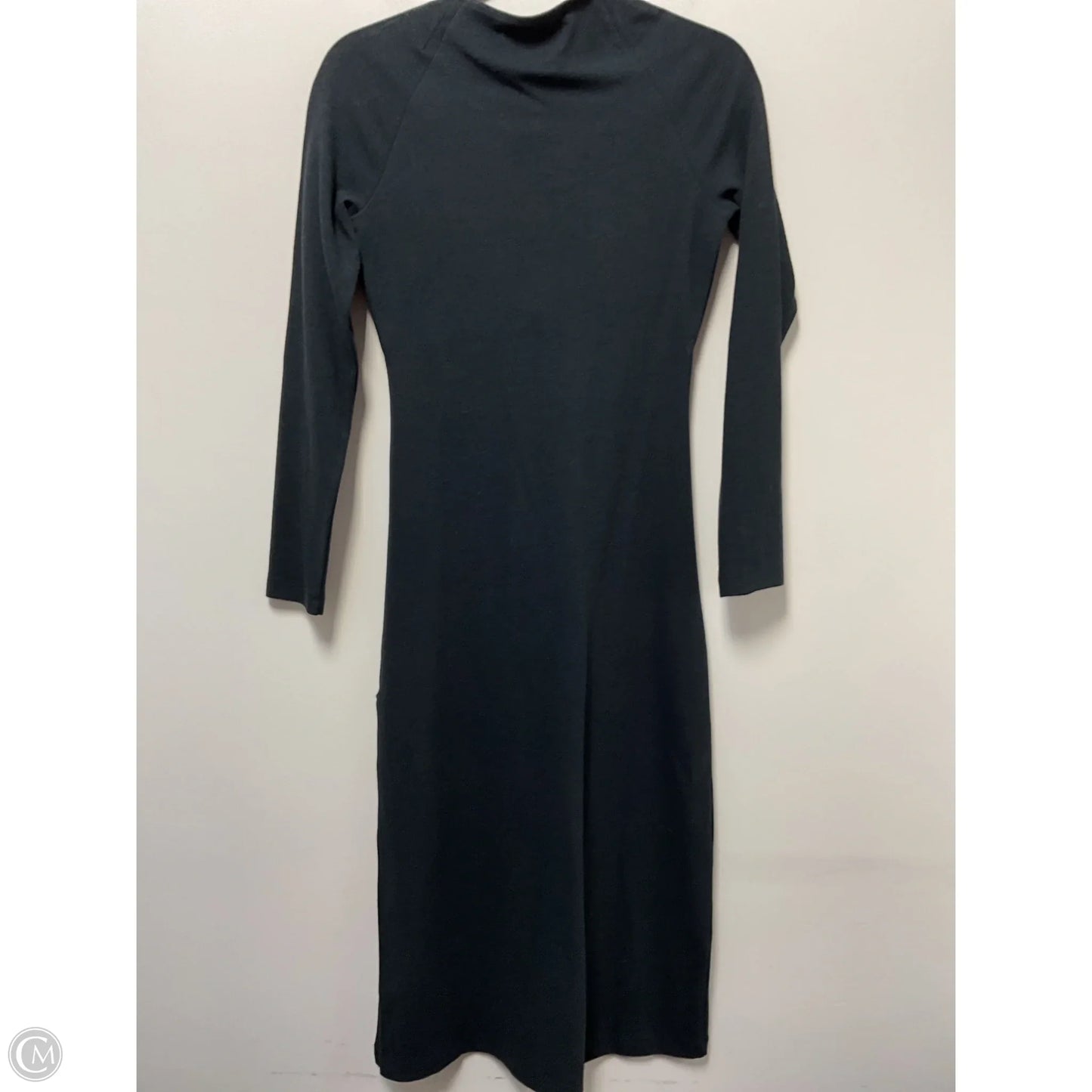 Dress Casual Midi By Anthropologie In Black, Size: S