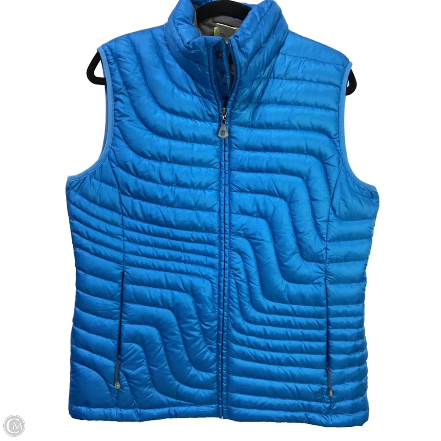 Vest Puffer & Quilted By Clothes Mentor In Blue, Size: 12