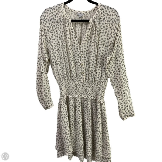 Dress Casual Midi By Rails In Cream & Grey, Size: S