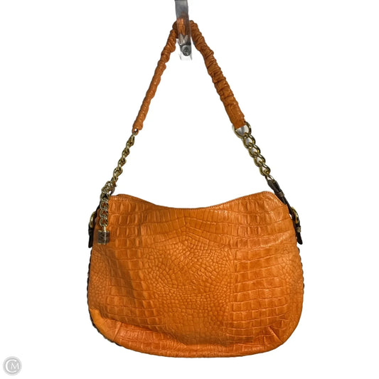 Handbag Leather By Clothes Mentor, Size: Large