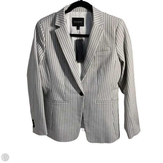 Blazer By Banana Republic In Black & White, Size: 4
