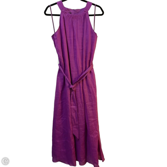 Dress Casual Maxi By Talbots In Animal Print, Size: L