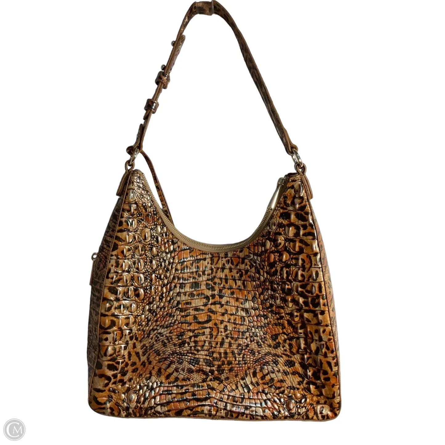 Handbag Designer By Brahmin, Size: Large