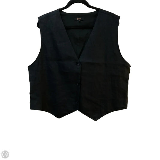 Vest Other By Quince In Black, Size: Xl