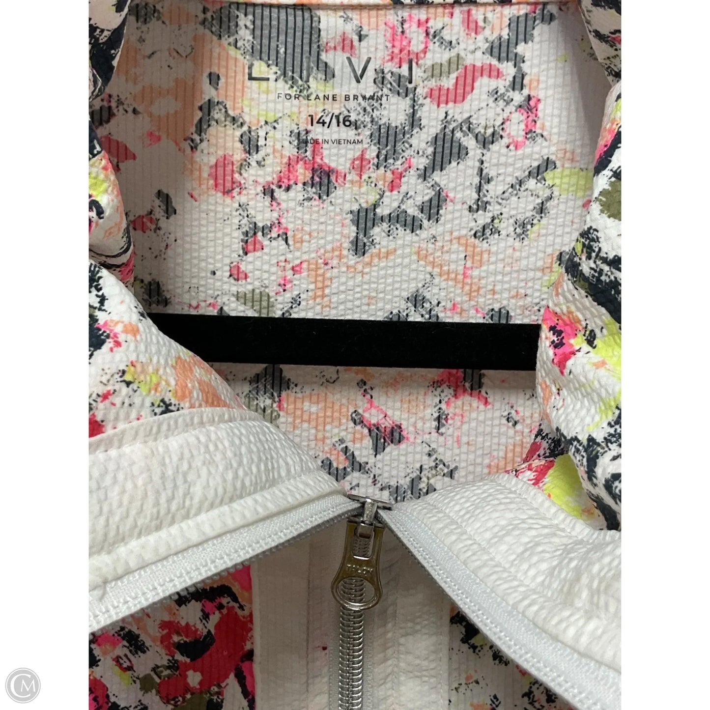 Jacket Other By Livi Active In Pink & Yellow, Size: Xl