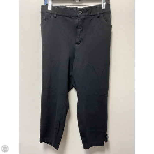 Capris By Torrid In Black, Size: 24