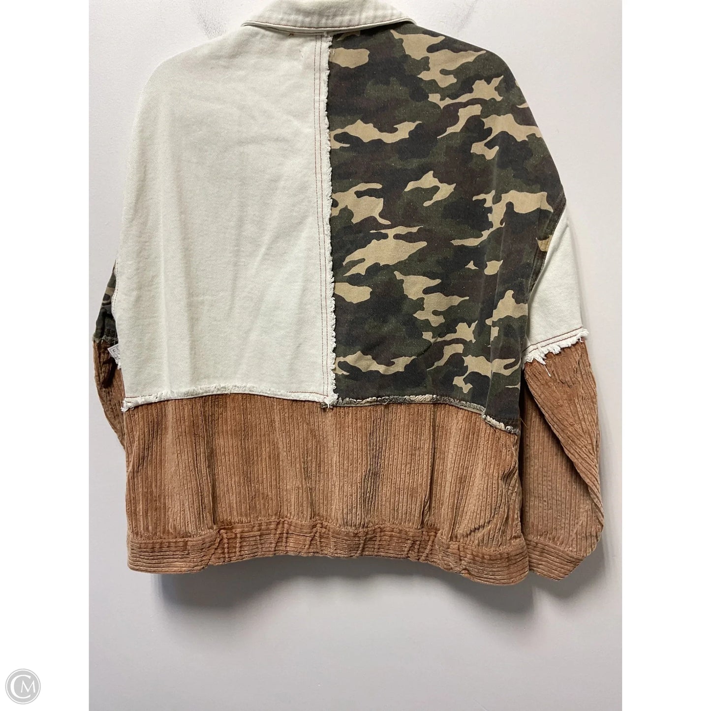Jacket Other By Pol In Cream & Tan, Size: M