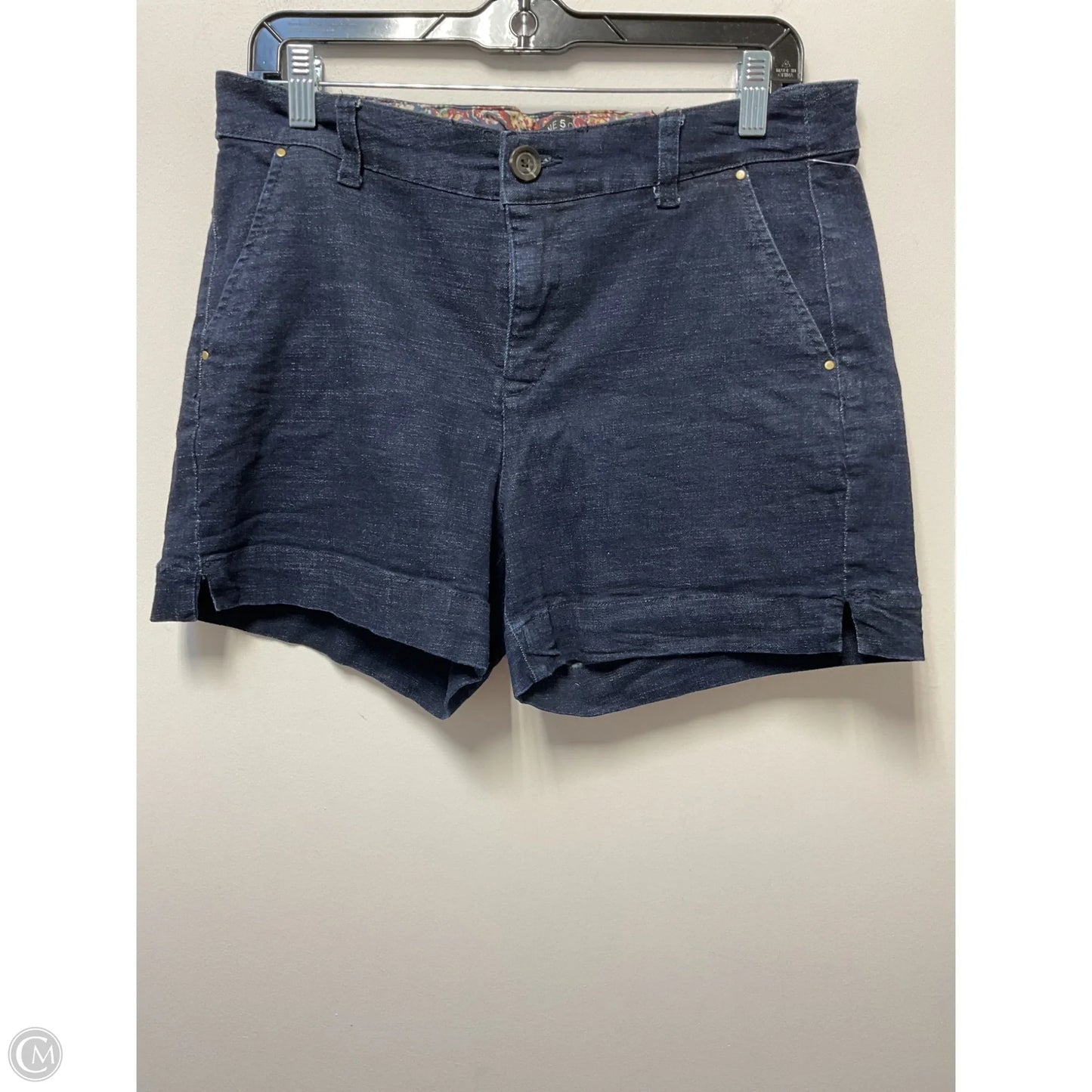 Shorts By One 5 One In Blue Denim, Size: 8