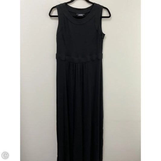 Dress Casual Maxi By Lands End In Black, Size: Xs