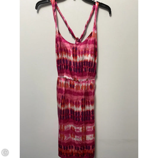 Dress Party Short By Banana Republic In Pink & Purple, Size: 4p