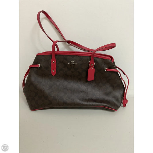 Handbag Designer By Coach, Size: Large