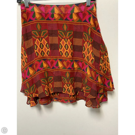 Skirt Mini & Short By Farm Rio In Multi-colored, Size: S