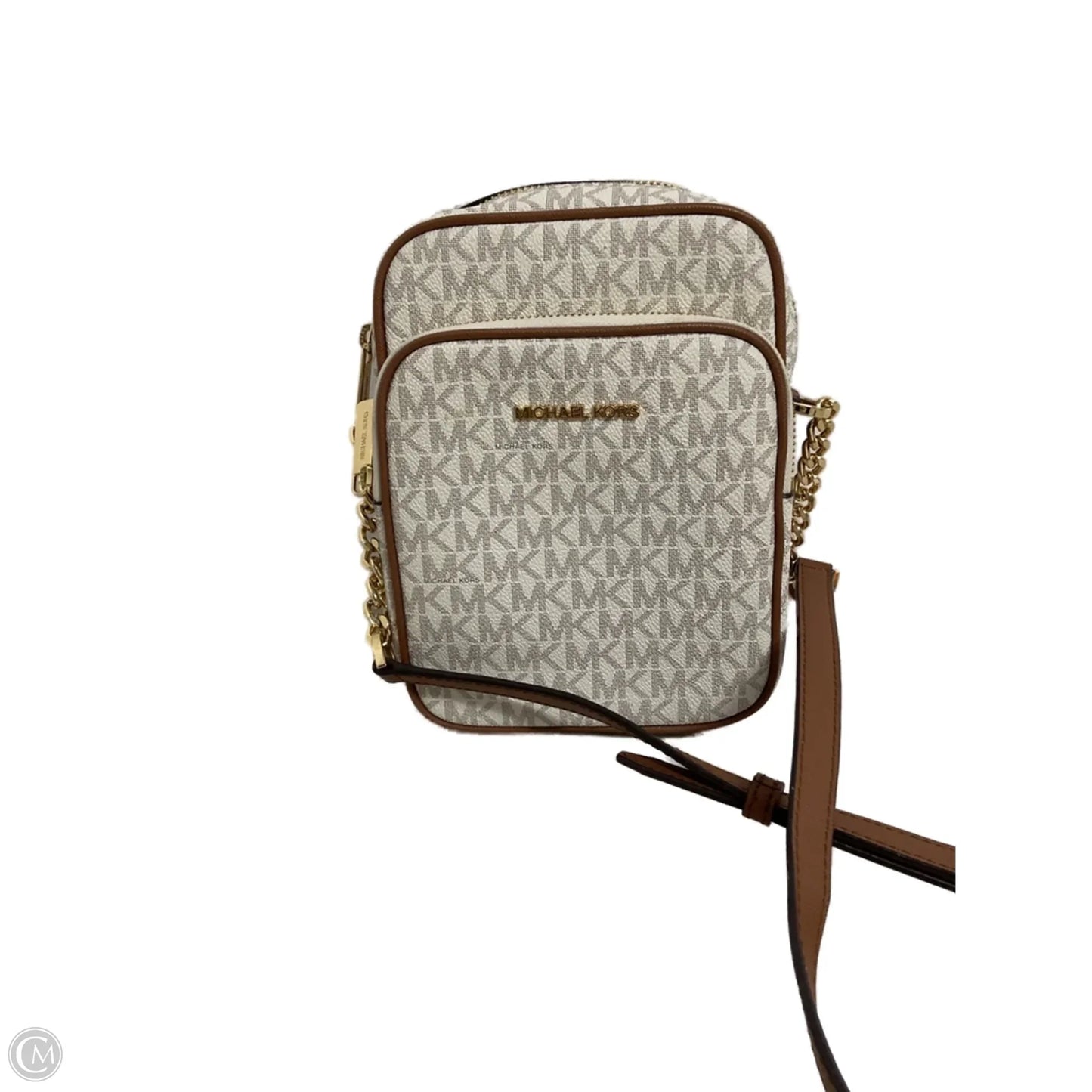 Crossbody Designer By Michael Kors, Size: Medium