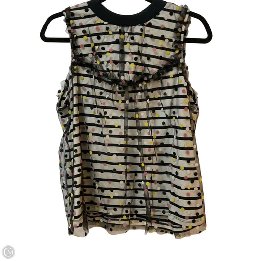 Top Sleeveless By Maeve In Polkadot Pattern, Size: M