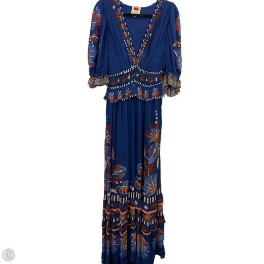 Dress Party Long By Farm Rio In Floral Print, Size: M